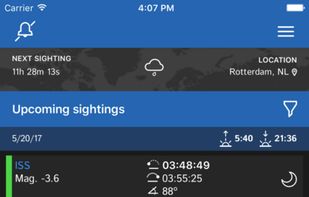 ISS Detector screenshot 1