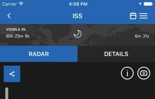 ISS Detector screenshot 2