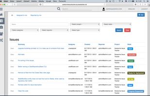 Issue Tracker screenshot 1