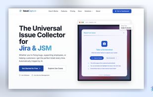 Home page with live demo widget