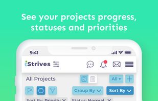 iStrives Mobile App: Project Management