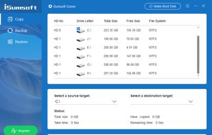 iSumsoft Cloner screenshot 1