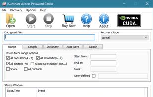iSunshare Access Password Genius screenshot 1