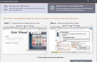 iSunshare iOS Data Genius screenshot 1