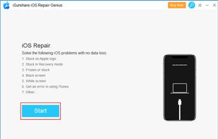 iSunshare iOS Repair Genius screenshot 1
