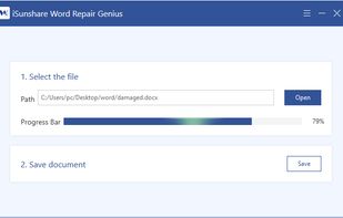 iSunshare Word Repair Genius screenshot 1