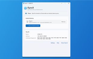 iSyncX screenshot 1