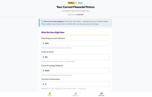 Free Version - Current Financial state