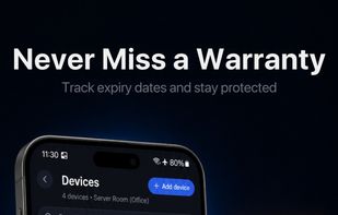 Get alerts before warranties expire. Never lose money on uncovered repairs.