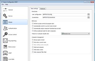 Setup and configuration tool