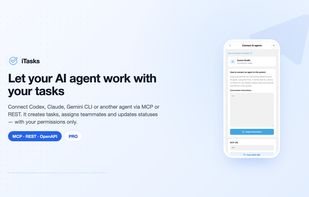 Connect AI agents (Codex, Claude, Gemini CLI) via MCP or REST