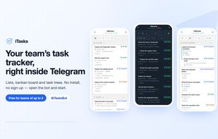 Task list, kanban board and task tree inside Telegram