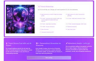 Summary of high level features