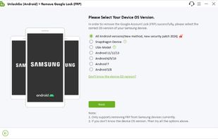 different methods to bypass Samsung FRP