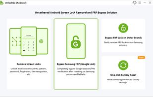 iToolab UnlockGo Android home screen for Windows