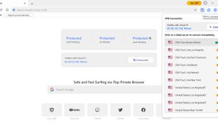 iTop Private Browser screenshot 2