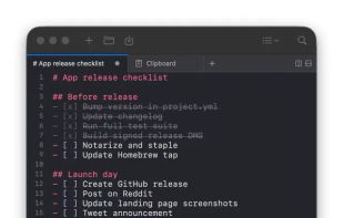 Itsypad screenshot 1