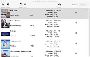 iTunes Video Converter for Mac screenshot 2