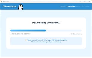 IWantLinux screenshot 1