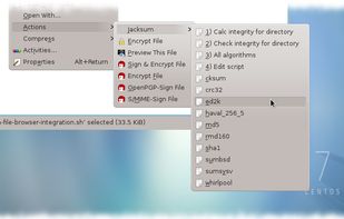 Jacksum screenshot 2