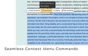Jarvis - Seamless Context Menu Commands