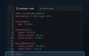 Jaspr screenshot 2