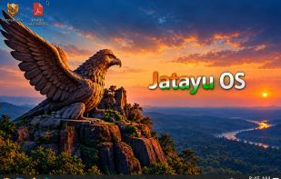 JatayuOS desktop.