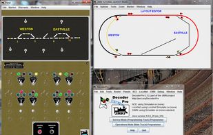 Java Model Railroad Interface (JMRI) screenshot 1