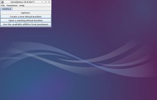 JavaQemu screenshot 1