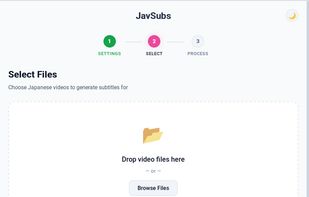 Drop your video files