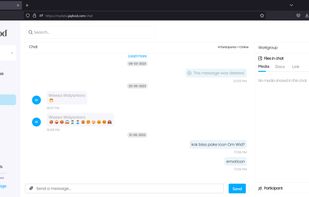 Group chats make collaboration easy
