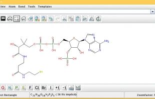 JChemPaint screenshot 1