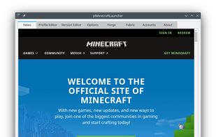 jdMinecraftLauncher screenshot 1