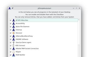 jdSimpleAutostart screenshot 1
