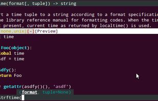 jedi-vim screenshot 1