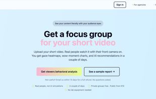 Landing page