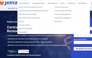 Jeeva Clinical Trials screenshot 1