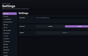 JellyGlance screenshot 2