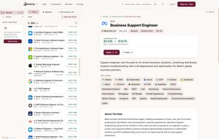 Tech job board