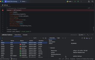 JetBrains Cadence screenshot 2
