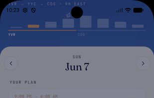 Jetlag Coach  screenshot 3