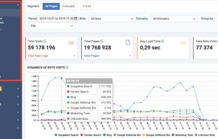 Live stream of server log files