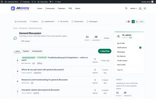 Q&A with accepted answers
Questions get one marked best answer, reply voting, and sort-by-votes - exactly what support forums and course cohorts actually need.