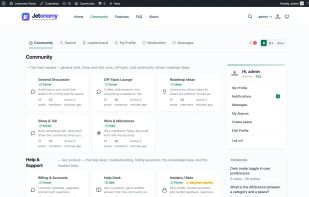 Threaded discussion forum
Open threads, replies, voting, pinning, tags and categories. The modern forum bbPress never became.