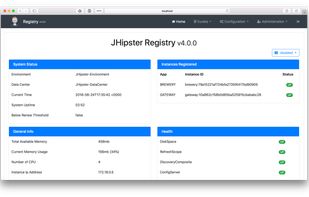 jHipster screenshot 1