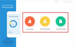 Jihosoft Mobile Privacy Eraser screenshot 1