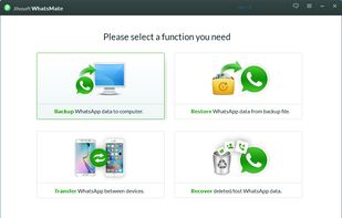 Jihosoft WhatsMate screenshot 1
