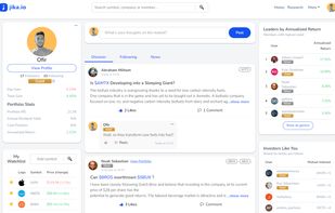 Jika.io Social Feed