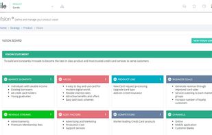Capture Product Vision on a vision board