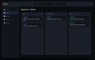 Jira Desktop Unofficial (JDU) screenshot 1